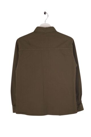 Mutlu Kids Erkek Çocuk Gabardin Gömlek Haki - 11 Yaş