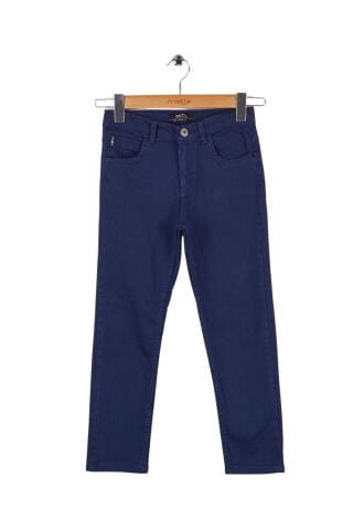 Mutlu Kids Erkek Çocuk Denim Pantolon Lacivert - 9 Yaş