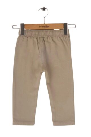 Mutlu Kids Beli Lastikli Erkek Bebek Gabardin Pantolon ÇAĞLA - 6-9 Ay