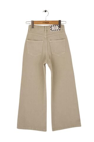 Mutlu Kids Kız Çocuk Wide Leg Kot Pantolon