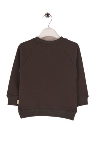 Mutlu Kids Cep Detaylı Erkek Bebek Sweatshirt Lacivert - 9-12 Ay