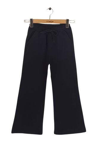 Mutlu Kids Kız Çocuk Wide Leg  Eşofman Altı