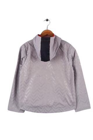 Mutlu Kids Zig Zak Desenli Erkek Çocuk Yağmurluk GÜMÜŞ - 8 Yaş