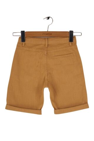 Mutlu Kids Cepli Erkek Çocuk Şort Vizon - 12 Yaş