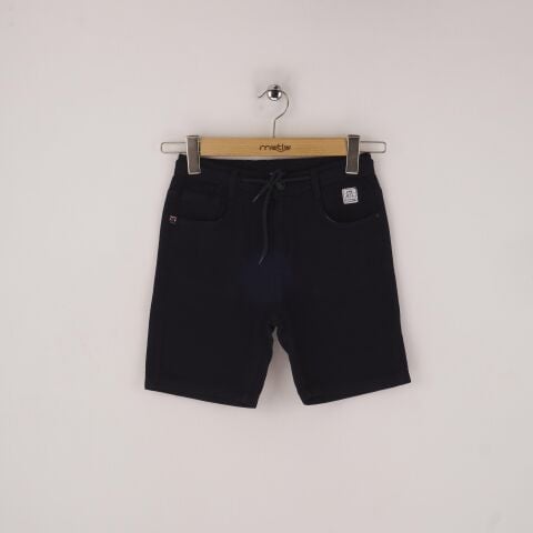 Mutlu Kids Erkek Çocuk Şort Siyah - 7 Yaş