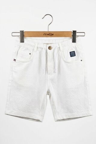 Mutlu Kids Erkek Çocuk Şort Siyah - 8 Yaş