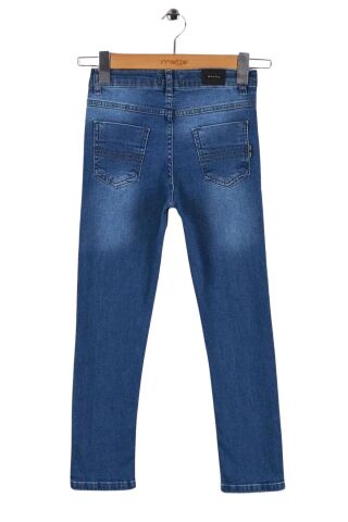 Mutlu Kids Erkek Çocuk Pantolon ORTA MAVİ - 11 Yaş