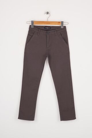 Mutlu Kids Erkek Çocuk Gabardin Pantolon Antrasit - 14 Yaş