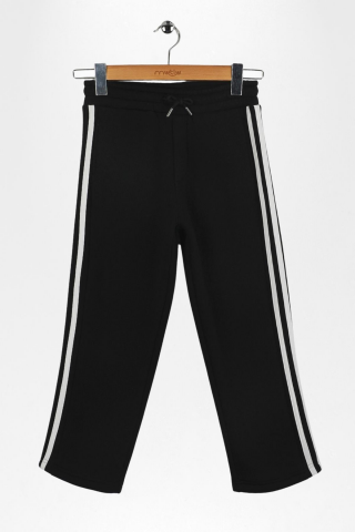 ÇİZGİLİ ERKEK EŞOFMAN ALT Gri - 9 Yaş