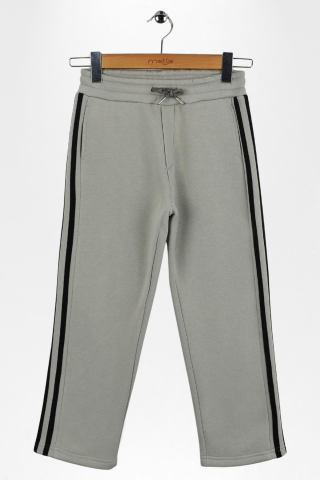 ÇİZGİLİ ERKEK EŞOFMAN ALT Gri - 8 Yaş