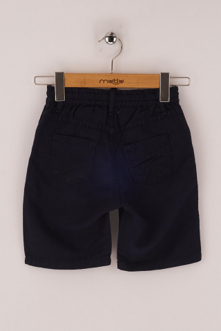 Mutlu Kids Erkek Çocuk Bermuda Şort Lacivert - 7 Yaş