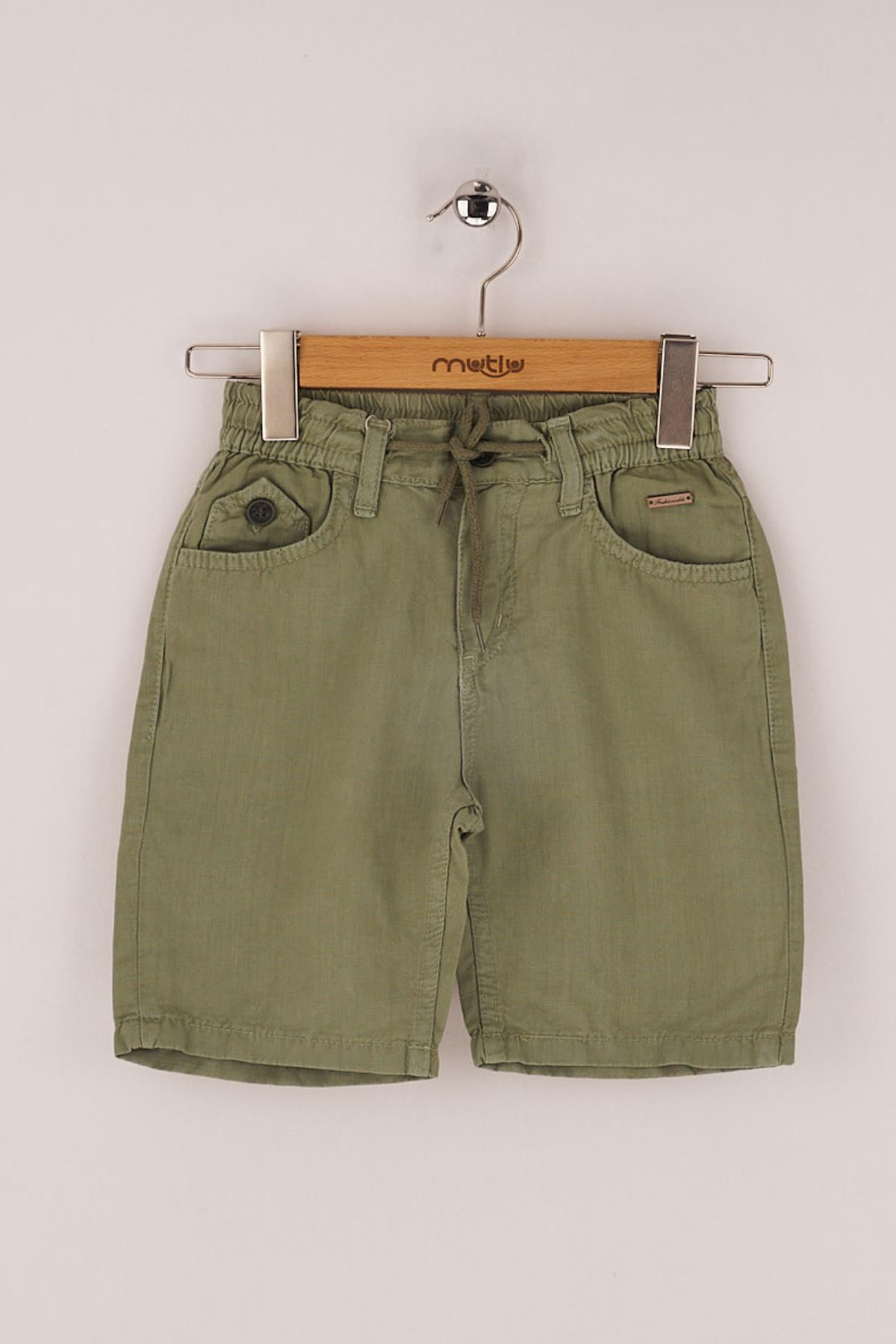 Mutlu Kids Erkek Çocuk Bermuda Şort ÇAĞLA - 7 Yaş