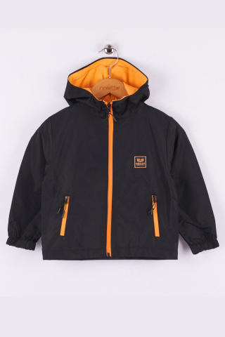 Mutlu Kids Erkek Çocuk Yağmurluk Siyah - 8 Yaş
