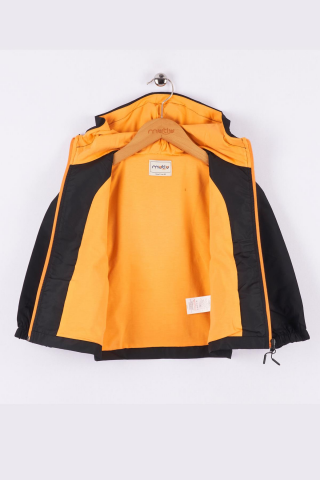 Mutlu Kids Erkek Çocuk Yağmurluk Siyah - 8 Yaş