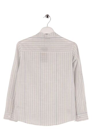 Mutlu Kids Hakim Yaka Çizgili Erkek Çocuk Gömlek Mavi - 2 Yaş