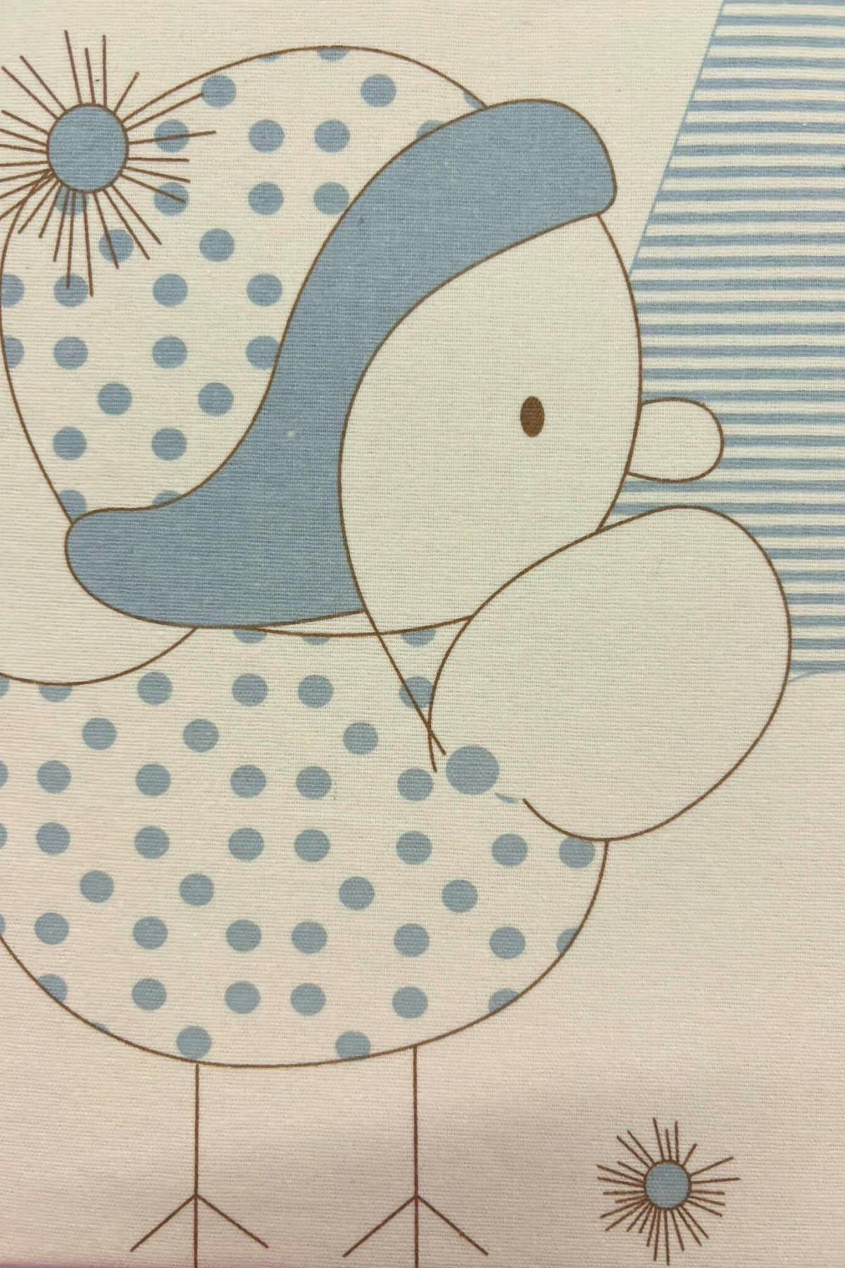 Civciv Desenli Pazen Bebek Battaniyesi MİNT