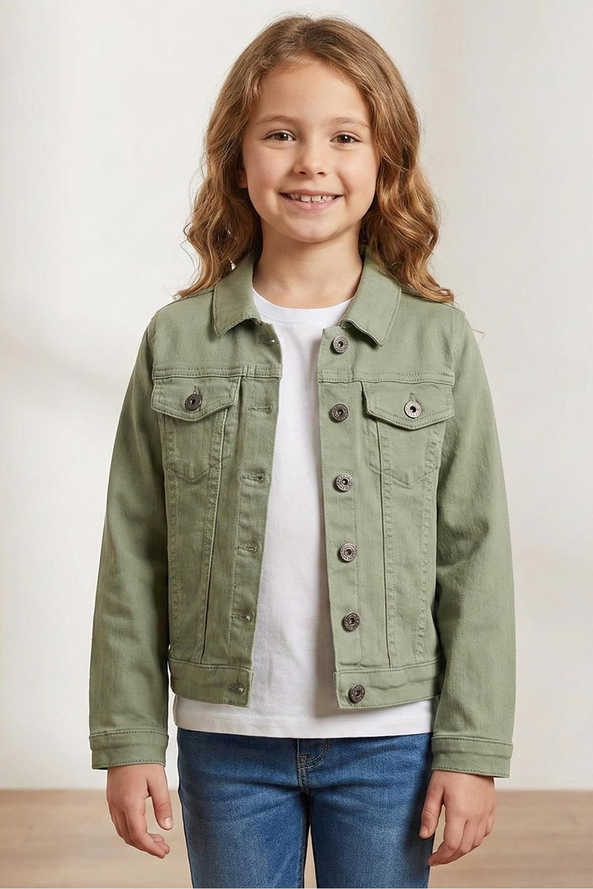 Mutlu Kids Kız Çocuk Denim Ceket ÇAĞLA - 4 Yaş