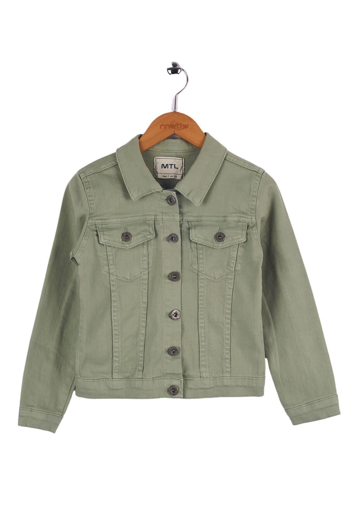 Mutlu Kids Kız Çocuk Denim Ceket ÇAĞLA - 5 Yaş