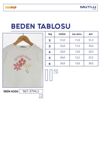 Aplike Nakışlı Kız Ceket Takımı Mavi - 6 Yaş