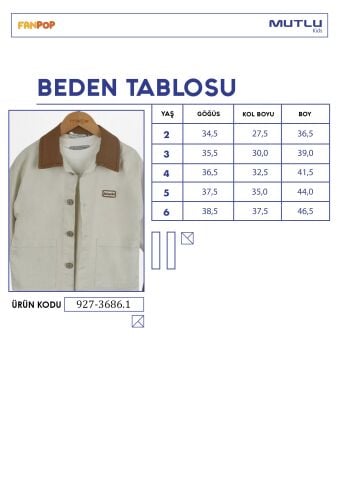 Kontrast Erkek Takım KAHVE - 5 Yaş