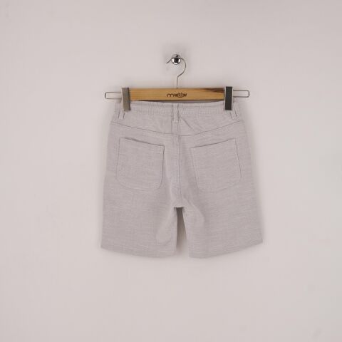 Mutlu Kids Erkek Çocuk Şort Beyaz - 13 Yaş