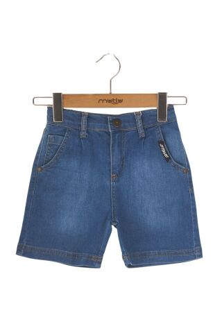 Mutlu Kids Erkek Çocuk Bebek Kot Şort