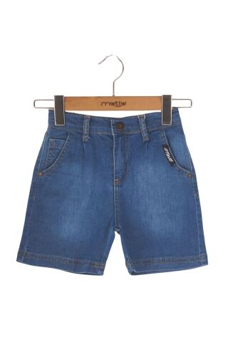 Mutlu Kids Erkek Çocuk Bebek Kot Şort