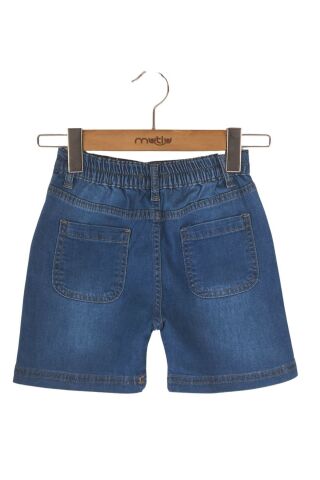 Mutlu Kids Erkek Çocuk Bebek Kot Şort