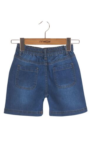 Mutlu Kids Erkek Çocuk Bebek Kot Şort