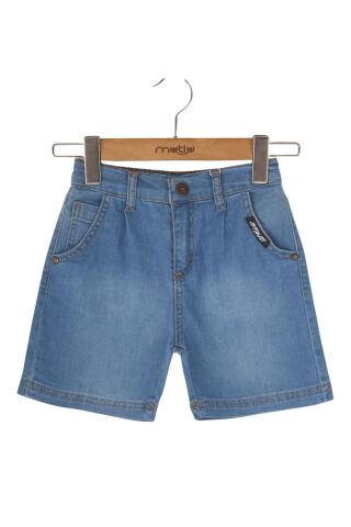 Mutlu Kids Erkek Çocuk Bebek Kot Şort