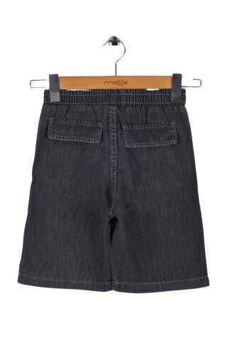 Mutlu Kids Erkek Çocuk Bermuda Şort Füme - 8 Yaş