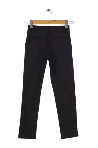 Mutlu Kids Cepli Kız Çocuk Okul Pantolonu Siyah - 15 Yaş
