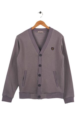 Mutlu Kids Şardonlu Önden Düğmeli Erkek Çocuk Hırka Siyah - 7 Yaş