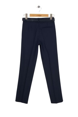 Mutlu Kids Erkek Çocuk Kumaş Okul Pantolon Siyah - 11 Yaş