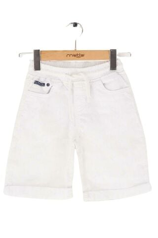 Mutlu Kids Beli Lastikli Erkek Çocuk Kapri Şort