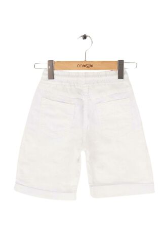 Mutlu Kids Beli Lastikli Erkek Çocuk Kapri Şort