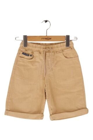 Mutlu Kids Beli Lastikli Erkek Çocuk Kapri Şort Lacivert - 9 Yaş