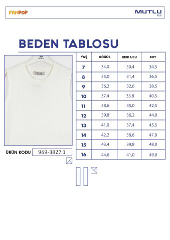 Çizgili Gömlek Body Kız Takım Mavi - 15 Yaş