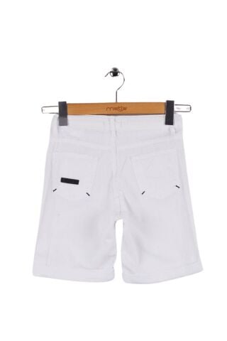 Mutlu Kids Erkek Çocuk Bermuda Şort BUZ MAVİ - 8 Yaş