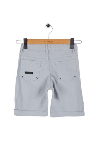 Mutlu Kids Erkek Çocuk Bermuda Şort BUZ MAVİ - 9 Yaş