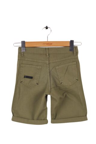Mutlu Kids Erkek Çocuk Bermuda Şort Haki - 8 Yaş