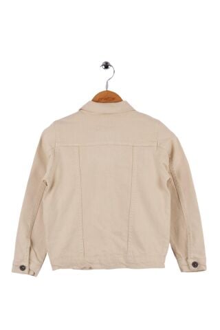 Mutlu Kids Erkek Çocuk Denim Ceket Bej - 14 Yaş