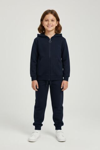 Baykuş Nakışlı Unisex 2'li Takım Bordo - 14 Yaş
