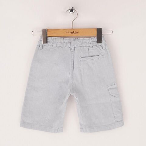 Mutlu Yan Cepli Erkek Gabardin Kapri Bej - 5 Yaş