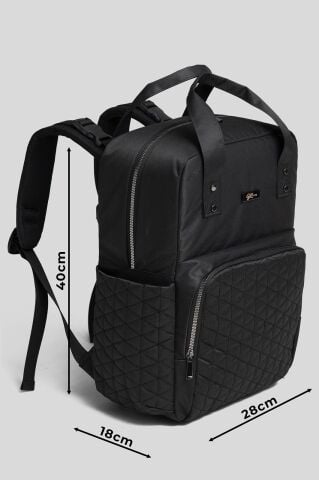 BABY2GO GO BAG ASTORİA ANNE BAKIM ÇANTASI Siyah