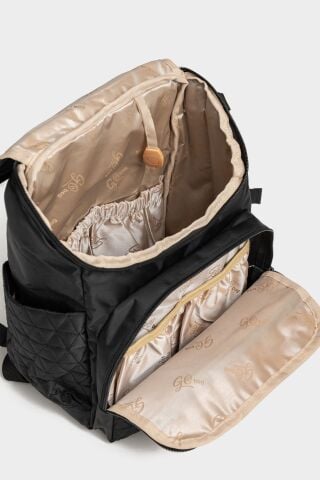 GO BAG VİCTORİA BEBEK BAKIM ÇANTASI Siyah