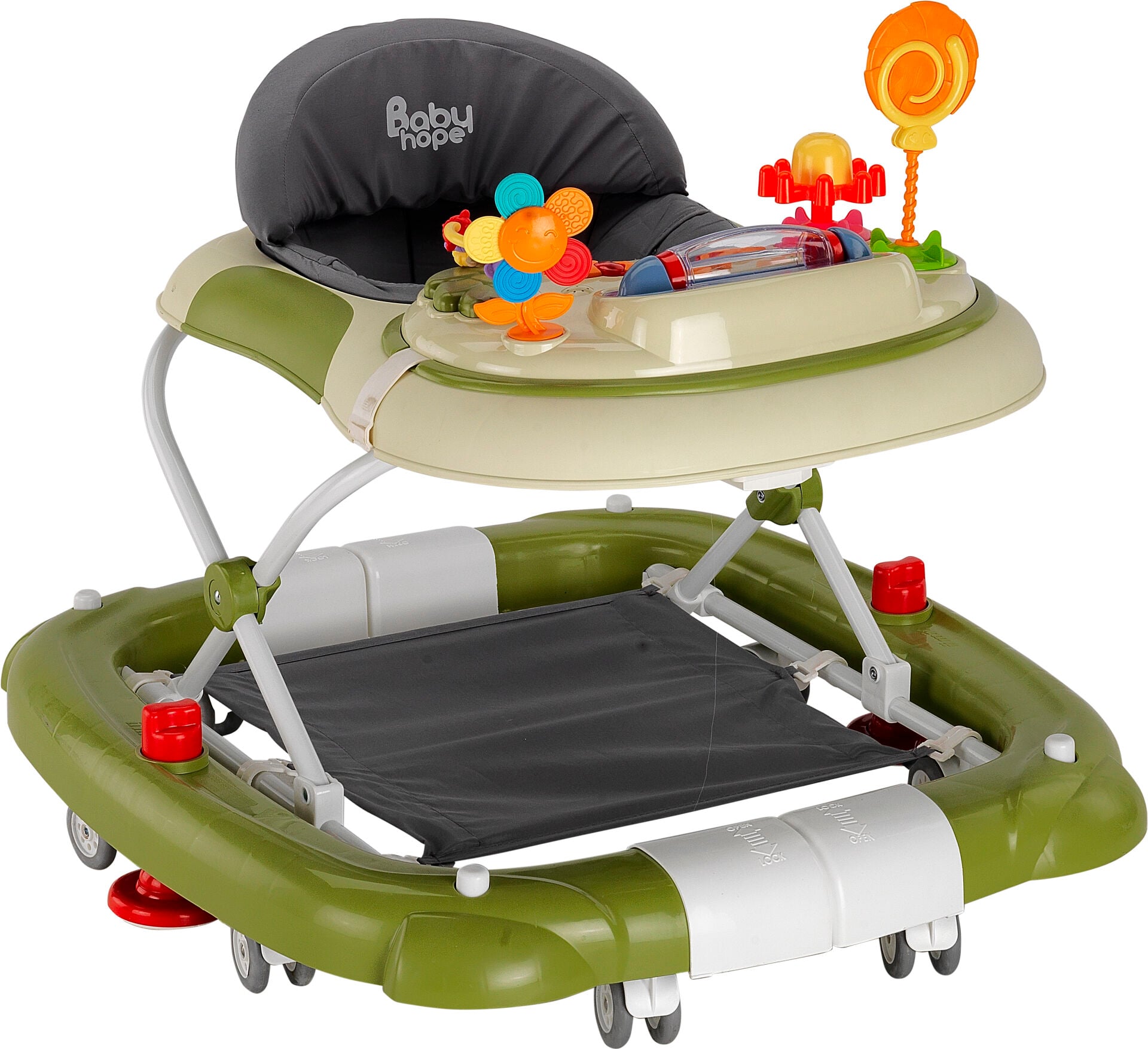 BABYHOPE ROYAL SALLA YÜRÜTEÇ Yeşil