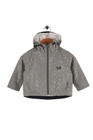 Mutlu Kids Zig Zak Desenli Erkek Çocuk Yağmurluk ÇAĞLA - 5 Yaş