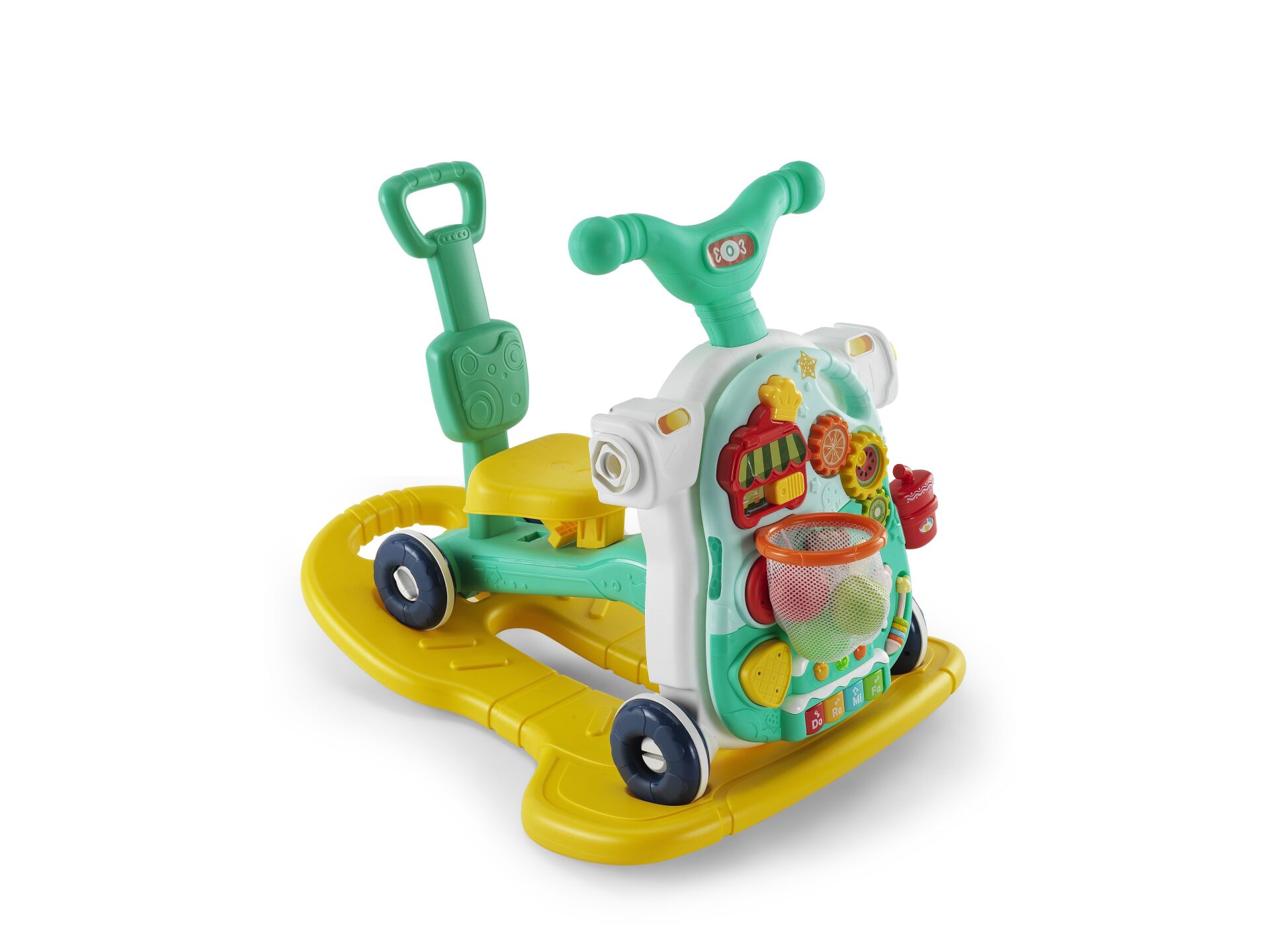 BABY2GO 5'Lİ YÜRÜTEÇ SET Yeşil