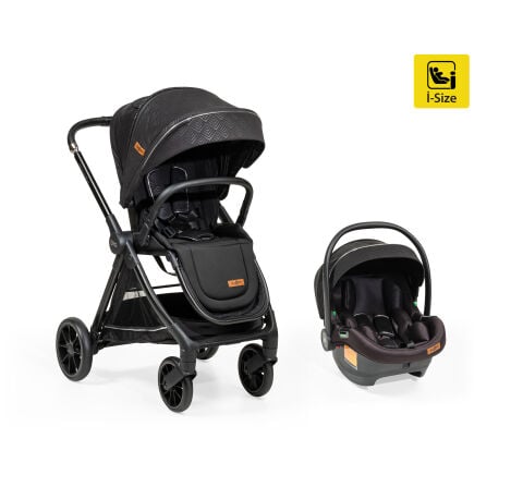 BABY2GO PETUNYA PLUS TRAVEL BEBEK ARABASI Siyah
